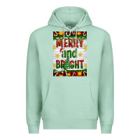 Seafoam Merry And Bright Premium Hoodie - Artiststas