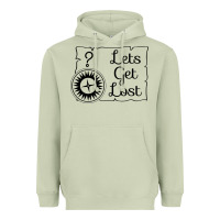 Matcha lets get lost Heavyweight Hoodie - Unal Design
