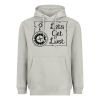 Moon Dust lets get lost Heavyweight Hoodie - Unal Design