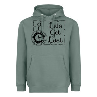 Sage lets get lost Heavyweight Hoodie - Unal Design