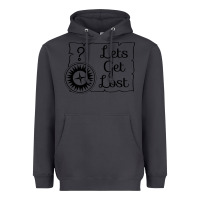 Smoke lets get lost Heavyweight Hoodie - Unal Design