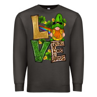 Smoke st patricks day gnomes shamrock love Premium Sweatshirt - RanaPortraitStore