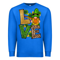 True Royal st patricks day gnomes shamrock love Premium Sweatshirt - RanaPortraitStore