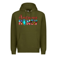 Army Green american honey Premium Hoodie - JahusDesignShop