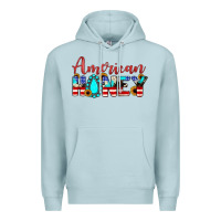 Blue Mist american honey Premium Hoodie - JahusDesignShop