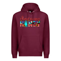 Burgundy american honey Premium Hoodie - JahusDesignShop