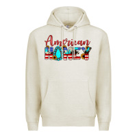 Oatmeal Heather american honey Premium Hoodie - JahusDesignShop