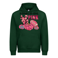 Forest Green in october we wear pink Urban Hoodie - JahusDesignShop