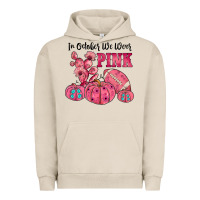 Pigment French Oak in october we wear pink Urban Hoodie - JahusDesignShop