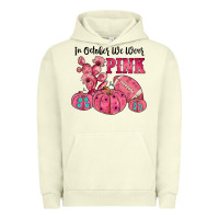 Pigment Pistachio in october we wear pink Urban Hoodie - JahusDesignShop