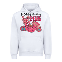 White in october we wear pink Urban Hoodie - JahusDesignShop