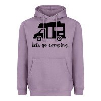 Lavender lets go camping Heavyweight Hoodie - Unal Design