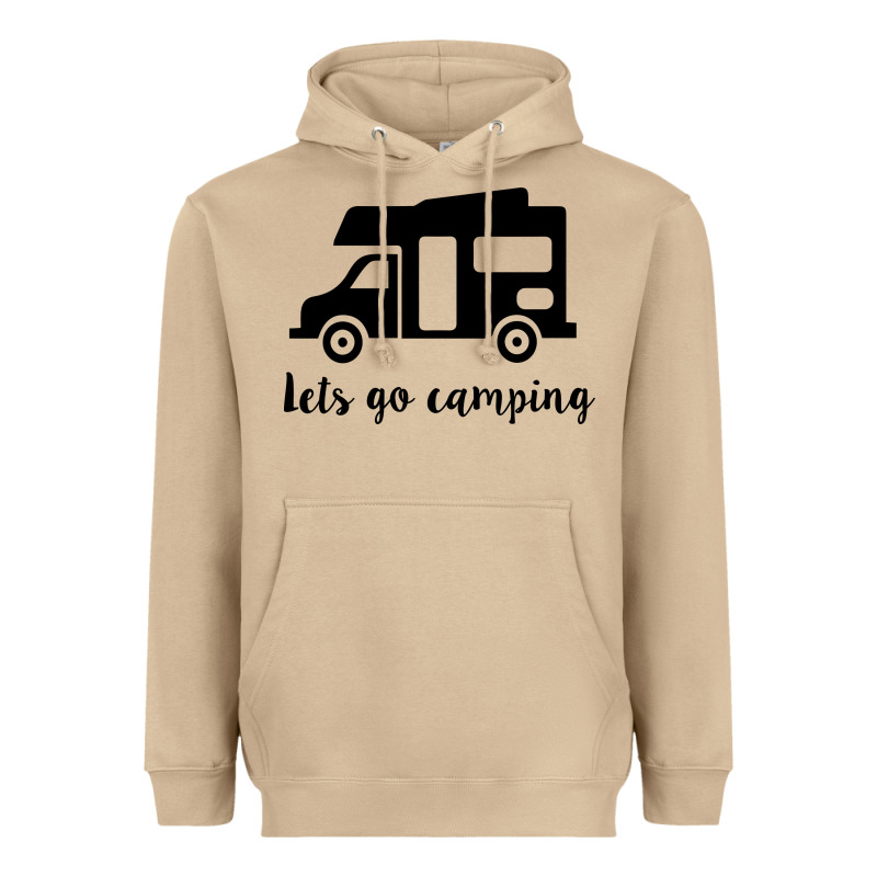 Lets Go Camping Heavyweight Hoodie by Unal Design | Teevron