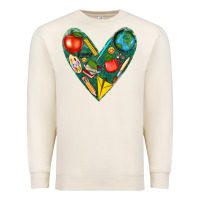 Sandshell teacher  heart Premium Sweatshirt - texasbilliewilder