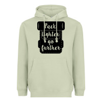 Matcha pack lighter go further Heavyweight Hoodie - Unal Design