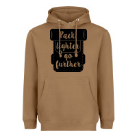 Toasted Coconut pack lighter go further Heavyweight Hoodie - Unal Design