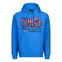 True Royal with god all things are possible usa Premium Hoodie - AdoDesignShop