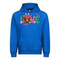 Cobalt love easter floral longhaired cow Urban Hoodie - Jasminsmagicworld