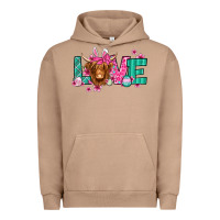 Pigment Burro love easter floral longhaired cow Urban Hoodie - Jasminsmagicworld