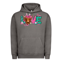 Pigment Tornado love easter floral longhaired cow Urban Hoodie - Jasminsmagicworld