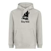 Moon Dust stay wild Heavyweight Hoodie - Unal Design