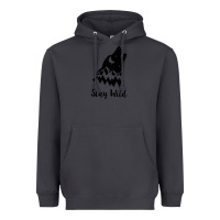 Smoke stay wild Heavyweight Hoodie - Unal Design