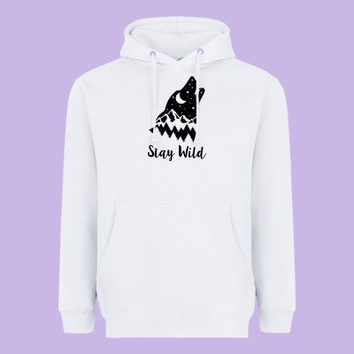 Heavyweight Hoodie stay wild