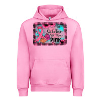 Fuchsia Pink in october we wear pink Urban Hoodie - JahusDesignShop