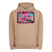 Pigment Burro in october we wear pink Urban Hoodie - JahusDesignShop