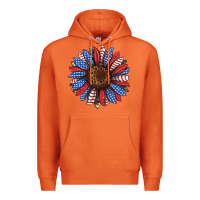 Carrot usa flag camouflage sunflower Premium Hoodie - JahusDesignShop