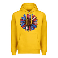 Lemon usa flag camouflage sunflower Premium Hoodie - JahusDesignShop