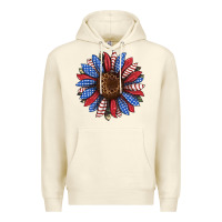 Sandshell usa flag camouflage sunflower Premium Hoodie - JahusDesignShop