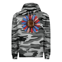 Slate Camo usa flag camouflage sunflower Premium Hoodie - JahusDesignShop