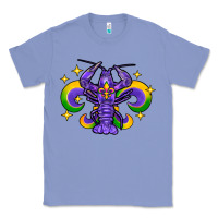 Colony Blue mardi gras crawfish 2 Classic Tee - FaDigitalArtStudio