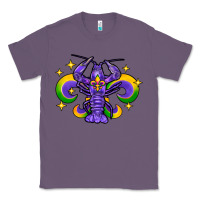 Lavender mardi gras crawfish 2 Classic Tee - FaDigitalArtStudio