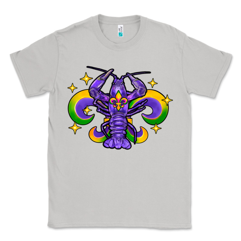 Mardi Gras Crawfish 2 Classic Tee by FaDigitalArtStudio | Teevron