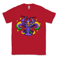 Red mardi gras crawfish 2 Classic Tee - FaDigitalArtStudio