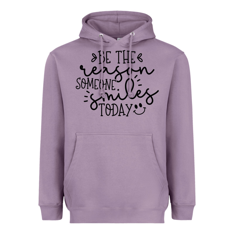 Smile Heavyweight Hoodie by Unal Design | Teevron