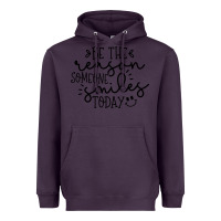 Plum smile Heavyweight Hoodie - Unal Design