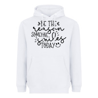 White smile Heavyweight Hoodie - Unal Design