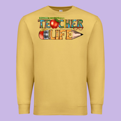 Premium Sweatshirt teacher life