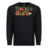 Black teacher life Premium Sweatshirt - texasbilliewilder