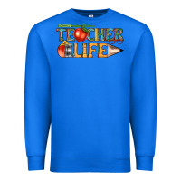 True Royal teacher life Premium Sweatshirt - texasbilliewilder