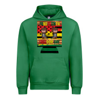 Emerald juneteenth freedom day 12 oz can cooler (regular) 2 Urban Hoodie - Artiststas