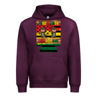 Mauve Wine juneteenth freedom day 12 oz can cooler (regular) 2 Urban Hoodie - Artiststas