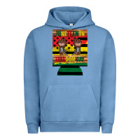 Pigment Pebble Blue juneteenth freedom day 12 oz can cooler (regular) 2 Urban Hoodie - Artiststas