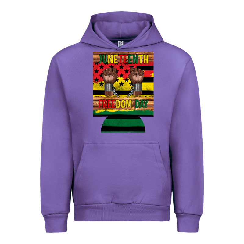 Juneteenth Freedom Day 12 Oz Can Cooler (regular) 2 Urban Hoodie by Artiststas | Teevron