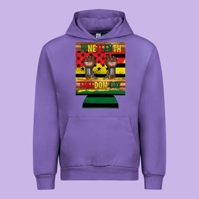 Juneteenth Freedom Day 12 Oz Can Cooler (regular) 2 Urban Hoodie Designed By Artiststas