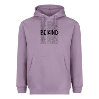 Lavender be kind Heavyweight Hoodie - Unal Design