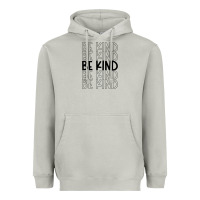 Moon Dust be kind Heavyweight Hoodie - Unal Design